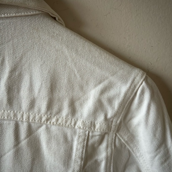 White Denim Jacket (American Apparel) - Picture 5 of 6